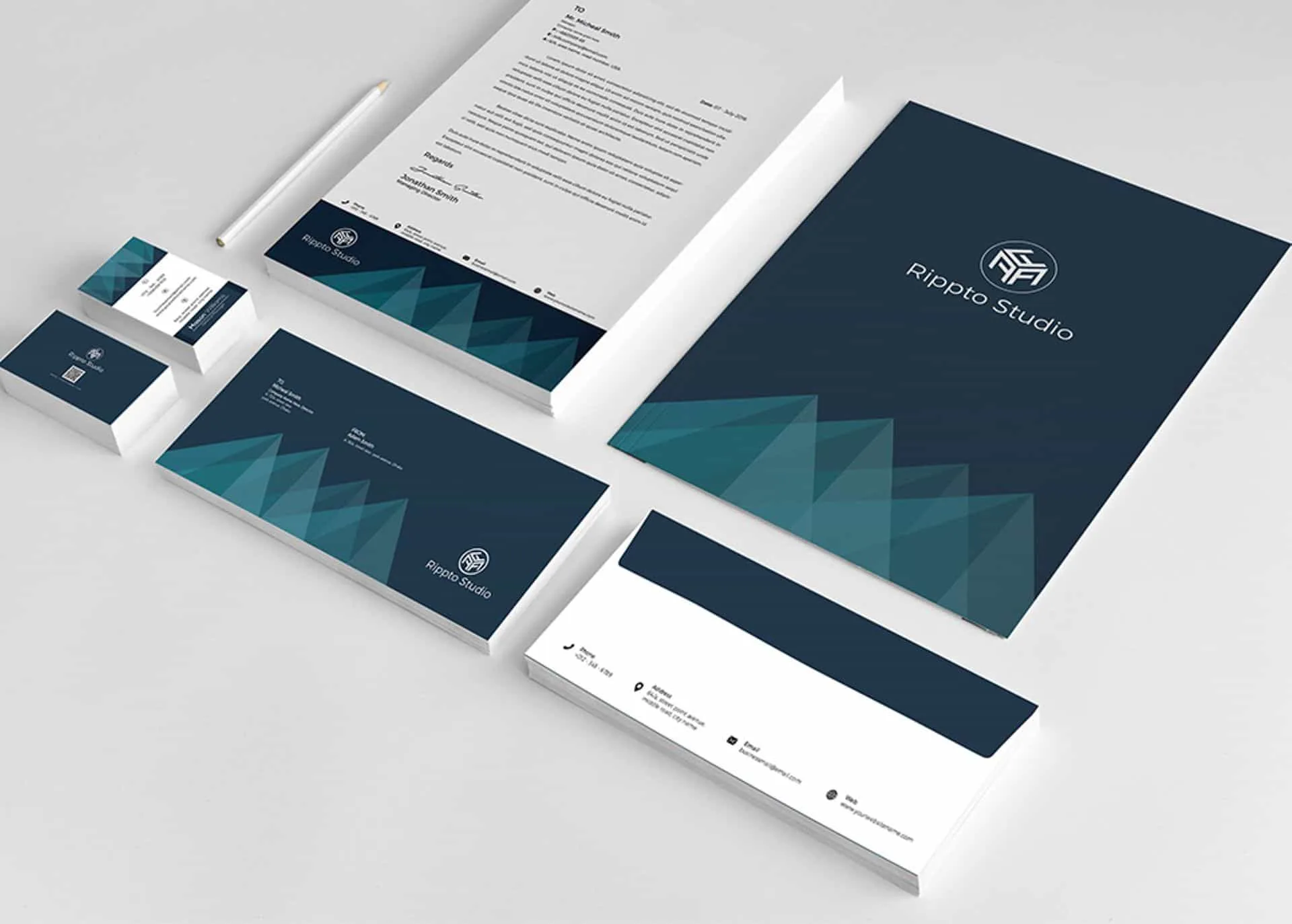 Ejemplo de identidad corporativa